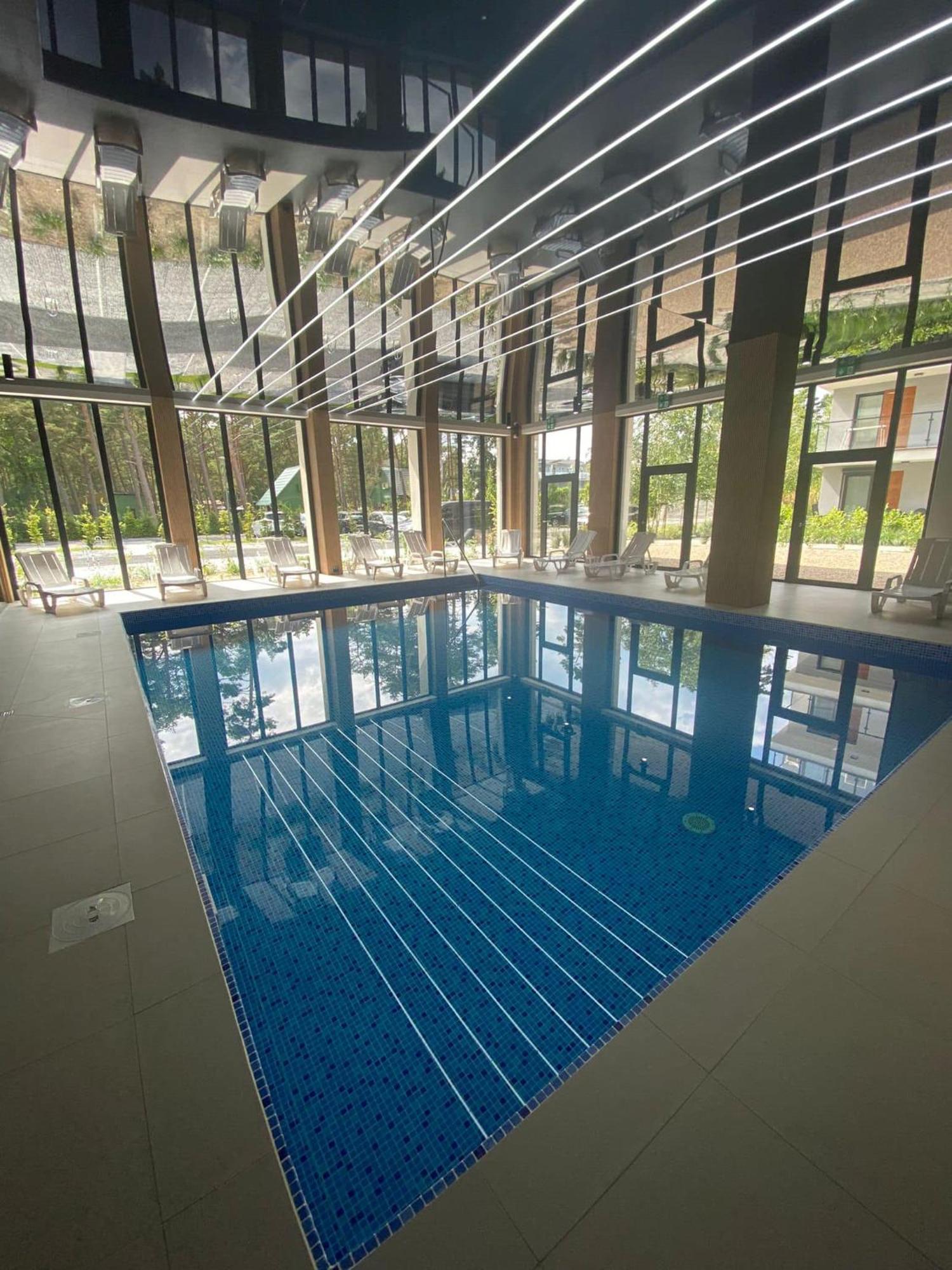 Nowy Apartament A3-Pba- Kryty Basen - Dwie Sypialnie - Salon -Aneks -Duzy Taras Pobierowo Dış mekan fotoğraf